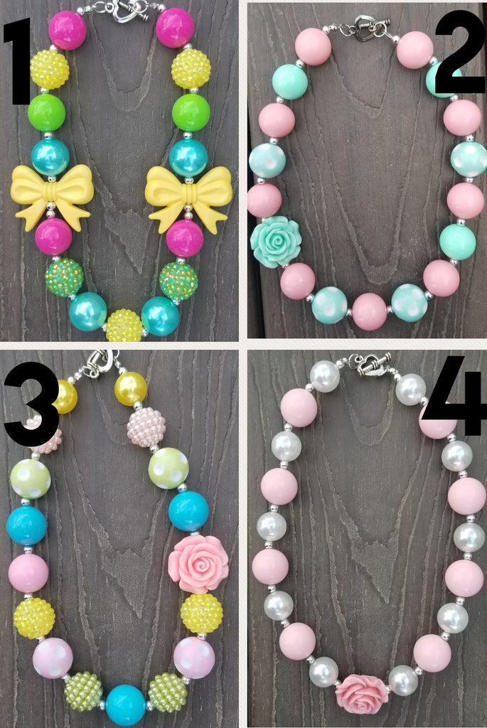 Flower Pendant Necklaces