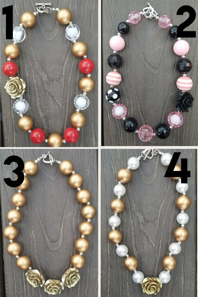 Flower Pendant Necklaces