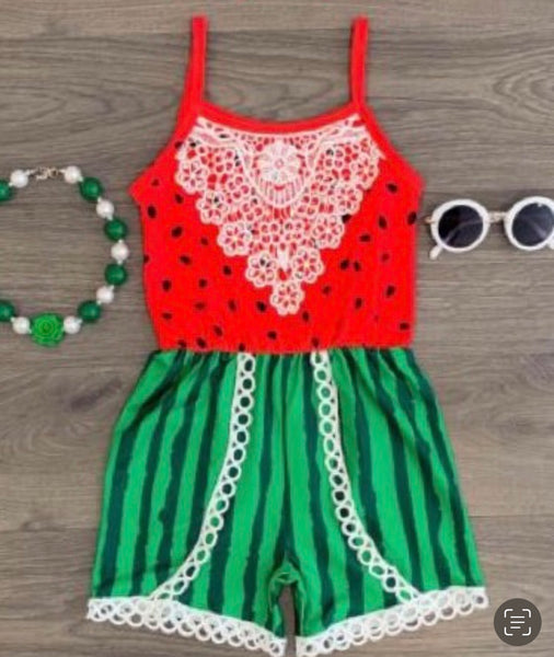 Watermelon Romper