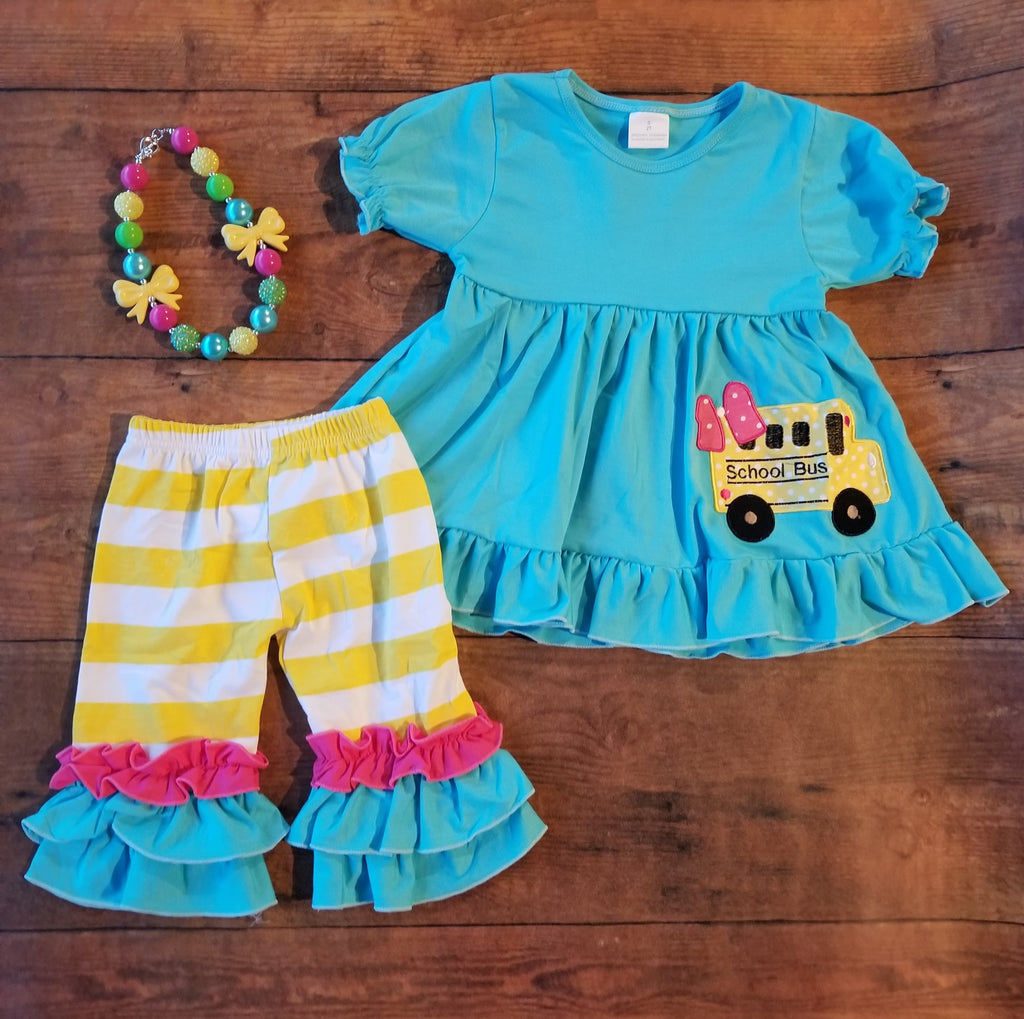 Back to School Capri set