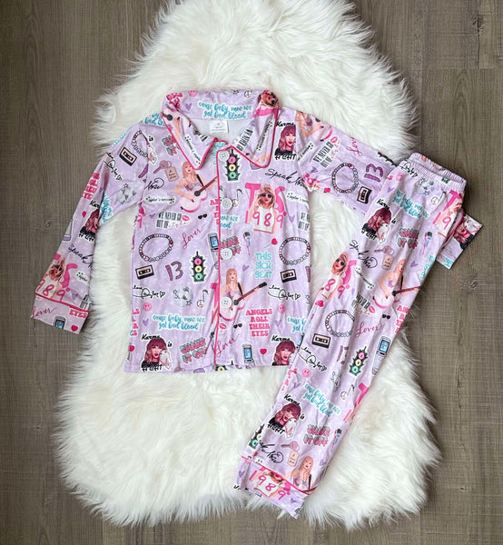 Taylor Swift Pajamas Pants Set ERAS TOUR