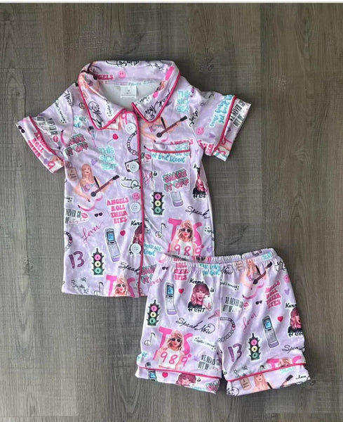 Taylor Swift Pajamas Adults and Kids ERAS TOUR