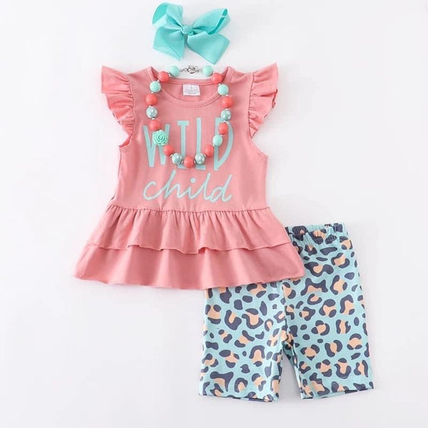 Wild Child Shorts set - ACCESSORIES INCLUDED
