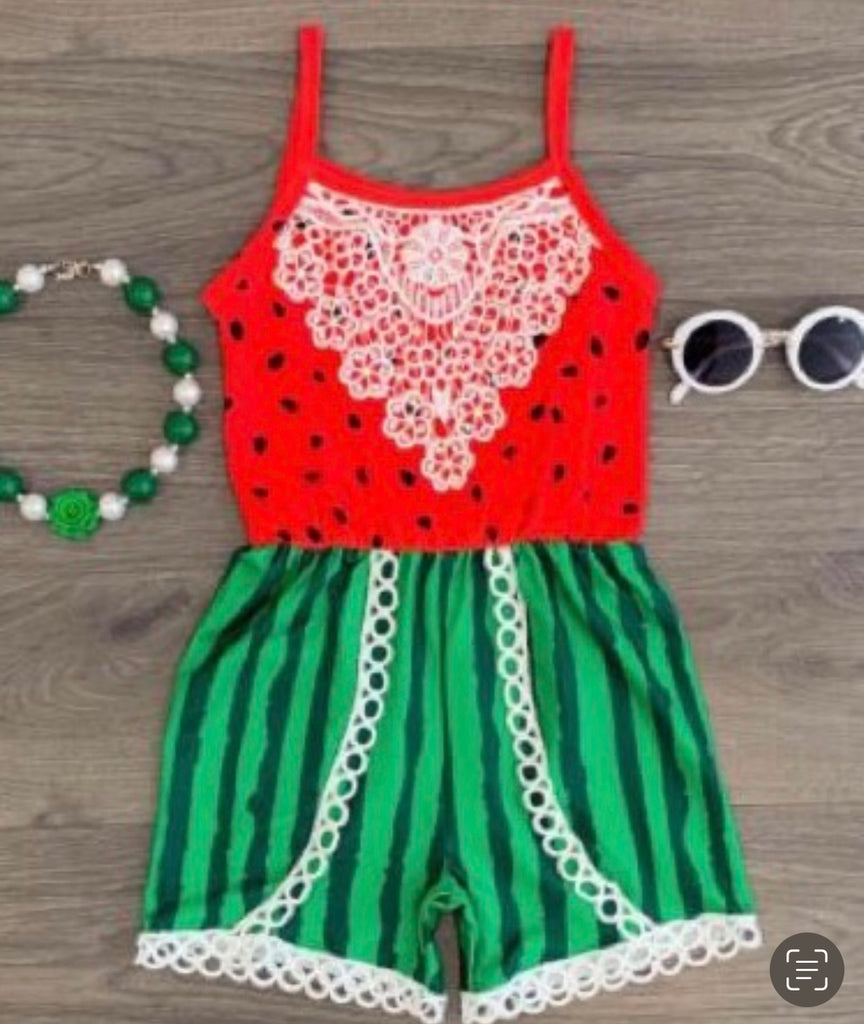 Watermelon Romper